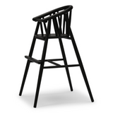 Saga High Chair - Black Stained Oak