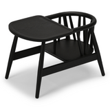 Smilla Toddler-stol - sortbejdset eg