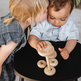 Smilla Toddler-stol - sortbejdset eg